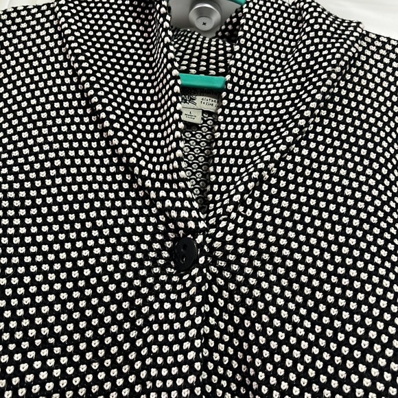 HABITAT black and white sweater jacket. - Picture 3 of 5